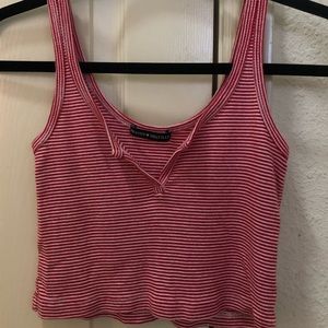 Brandy Melville Striped Cropped TANK